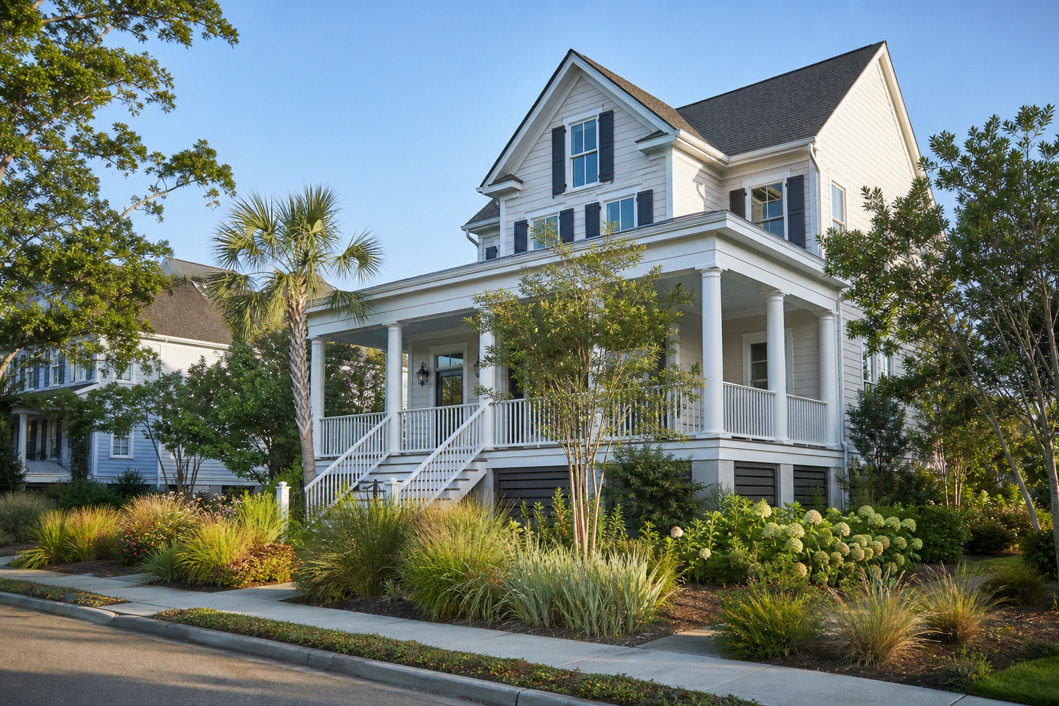 Upscale second home in a desirable community that could become a future retirement home