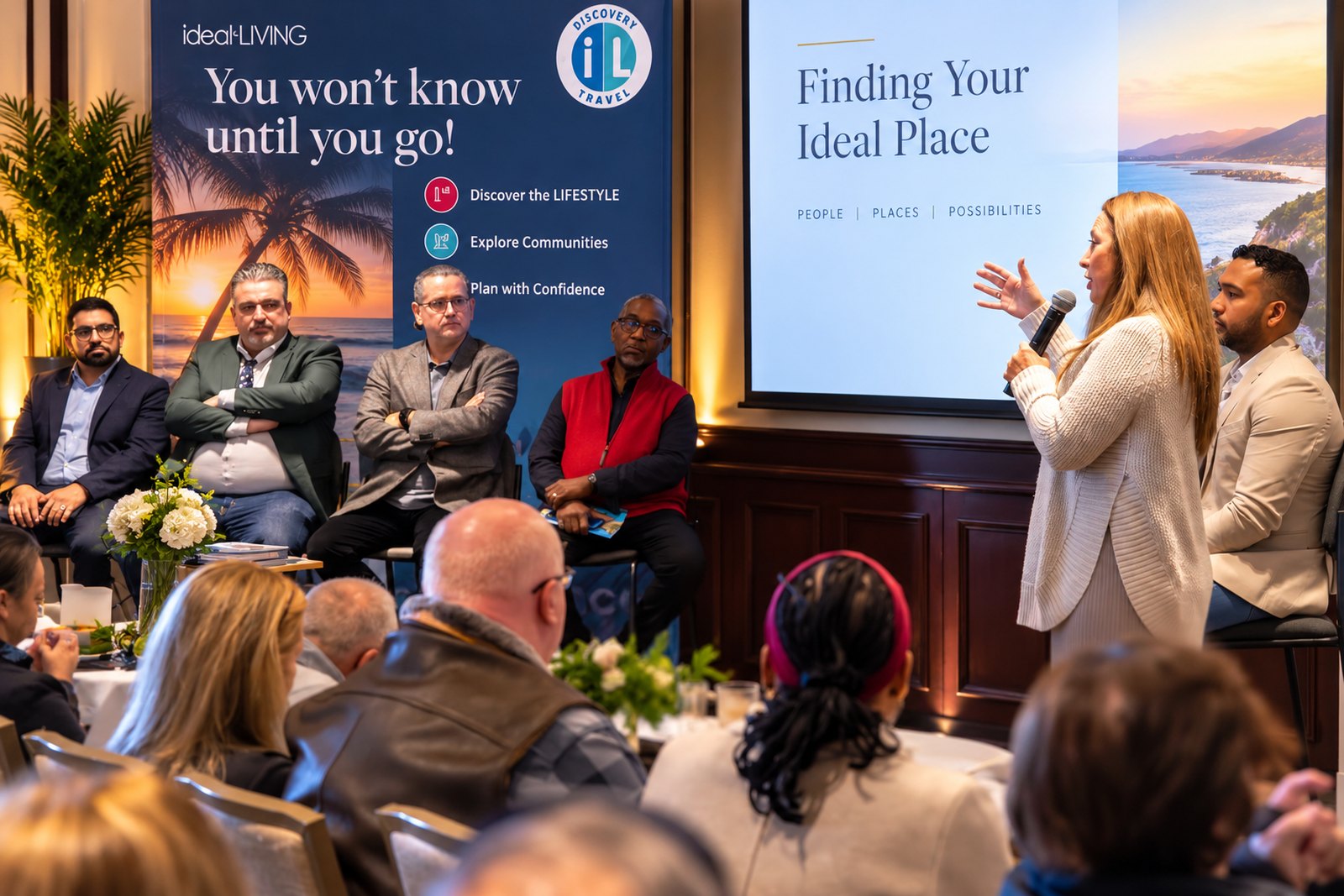 Best Places Expo "How to Choose the Right Place" Presentation by the ideal-LIVING Magazine Editor